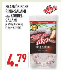 Marktkauf Aoste französische ring-salami Angebot