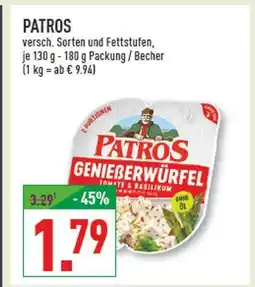 Marktkauf Patros genießerwürfel tomate & basilikum Angebot