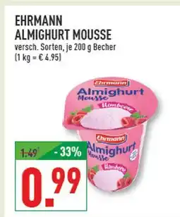 Marktkauf Ehrmann almighurt mousse Angebot