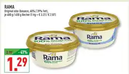 Marktkauf Rama original Angebot