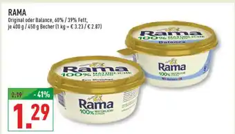 Marktkauf Rama original Angebot