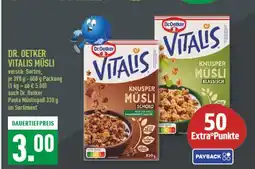 Marktkauf Dr. oetker vitalis müsli schoko Angebot