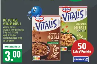 Marktkauf Dr. oetker vitalis müsli schoko Angebot