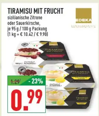 Marktkauf Edeka tiramisu mit frucht sizilianische zitrone Angebot