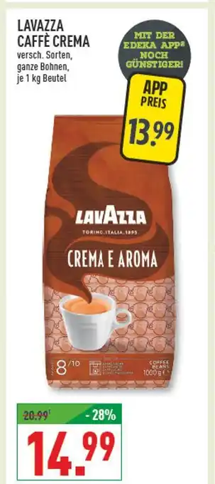 Marktkauf Lavazza caffè crema Angebot