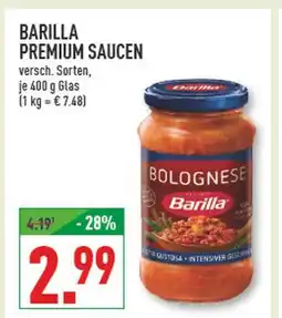 Marktkauf Barilla premium saucen Angebot