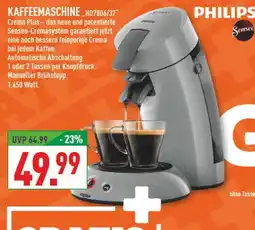 Marktkauf Philips kaffeemaschine hd7806/37 Angebot