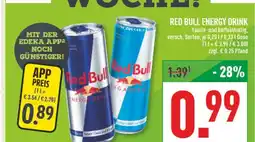 Marktkauf Red bull energy drink Angebot