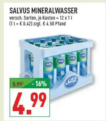 Marktkauf Salvus mineralwasser Angebot