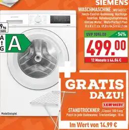 Marktkauf Siemens waschmaschine wu14ut22 Angebot