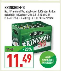 Marktkauf Brinkhoff's no. 1 premium pils Angebot