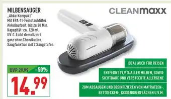 Marktkauf Cleanmaxx milbensauger Angebot