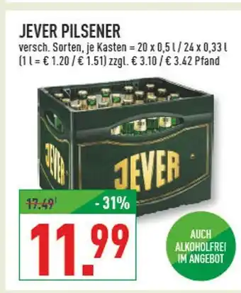 Marktkauf Jever pilsener Angebot