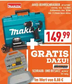 Marktkauf Makita akku-bohrschrauber df347dwe Angebot
