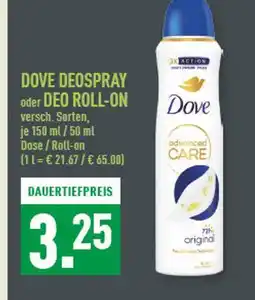 Marktkauf Dove dove deospray Angebot