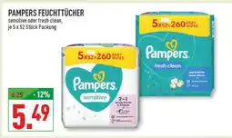 Marktkauf Pampers feuchttücher sensitive Angebot