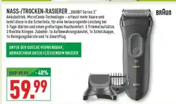 Marktkauf Braun nass-/trocken-rasierer 3000bt series 3 Angebot