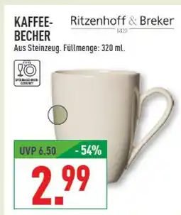 Marktkauf Ritzenhoff & breker kaffeebecher Angebot