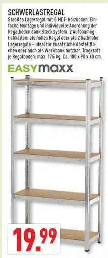 Marktkauf Easymaxx schwerlastregal Angebot