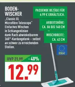 Marktkauf Bodenwischer classic xl microfibre telescope Angebot