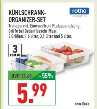 Marktkauf Rotho kühlschrank-organizer-set Angebot