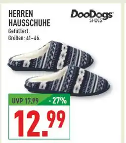 Marktkauf Doodogs herren hausschuhe Angebot
