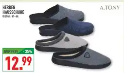 Marktkauf A.tony herren hausschuhe Angebot