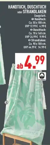 Marktkauf Handtuch Angebot