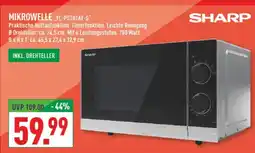 Marktkauf Sharp mikrowelle yc-ps201ae-s Angebot