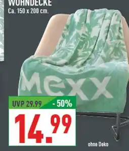 Marktkauf Mexx wohndecke Angebot