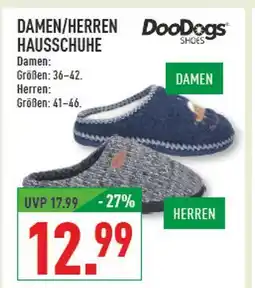 Marktkauf Doodogs damen hausschuhe Angebot