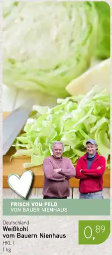 Dornseifer Weißkohl vom Bauern Nienhaus Angebot