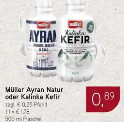 Dornseifer Müller Ayran Natur oder Kalinka Kefir Angebot