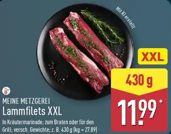 Aldi Nord MEINE METZGEREI Lammfilets XXL Angebot