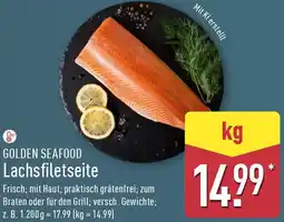 Aldi Nord GOLDEN SEAFOOD Lachsfiletseite Angebot