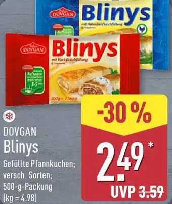 Aldi Nord DOVGAN Blinys Angebot