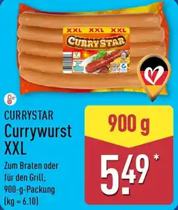 Aldi Nord CURRYSTAR Currywurst XXL Angebot