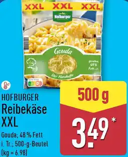 Aldi Nord HOFBURGER Reibekäse XXL Angebot