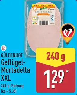 Aldi Nord GÜLDENHOF Geflügel Mortadella XXL Angebot