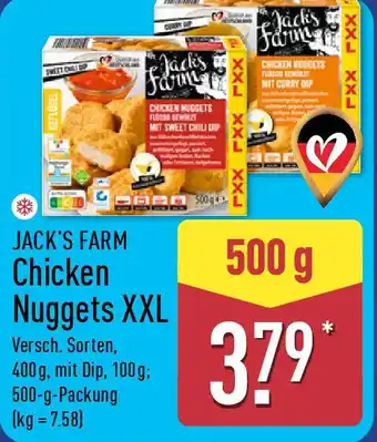 Aldi Nord JACK'S FARM Chicken Nuggets XXL Angebot