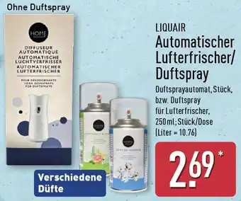 Aldi Nord LIQUAIR Automatischer Lufterfrischer/ Duftspray Angebot