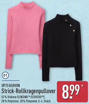 Aldi Nord UP2FASHION Strick-Rollkragenpullover Angebot