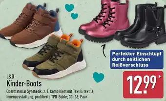 Aldi Nord L&D Kinder-Boots Angebot