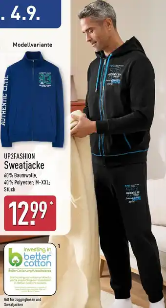 Aldi Nord UP2FASHION Sweatjacke Angebot