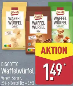 Aldi Nord BISCOTTO Waffelwürfel Angebot