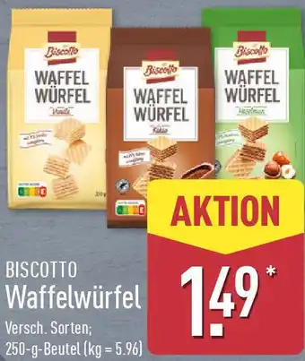 Aldi Nord BISCOTTO Waffelwürfel Angebot