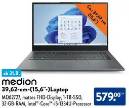 Aldi Nord medion 39,62 cm (15,6") Laptop Angebot