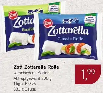 Dornseifer Zott Zottarella Rolle Angebot
