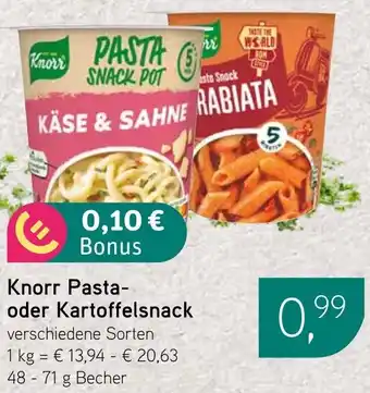 Dornseifer Knorr Pasta- oder Kartoffelsnack Angebot