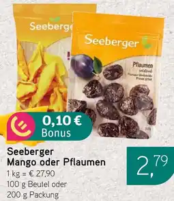 Dornseifer Seeberger Mango oder Pflaumen Angebot